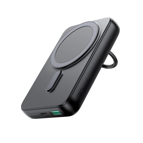 Joyroom JR-W050 20W Wireless Power Bank With Ring Holder 10000mAh - Image 2