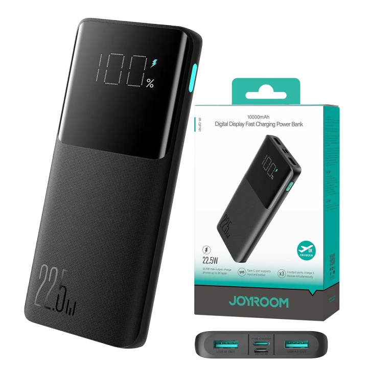 Joyroom JR-QP191 Powerbank Battery Charger 10000MAh/22.5W